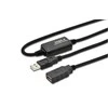 Kabelis USB MicroConnect USB-A - USB-A 5 m Juodas (WBEE0)