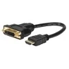 AV adapteris MicroConnect HDMI - juodasis DVI- D (DVIHDMI15CM)