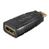 AV adapteris MicroConnect HDMI mini - HDMI juodas (HDM19F19MC)