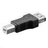 USB adapteris MicroConnect USB adapteris - USB- B Juodas (USBAFB)