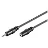 Kabelis MicroConnect 3,5 mm lizdas – 3,5 mm 2 m juoda lizdas (33723)