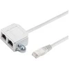 „MicroConnect Y-ADASTE RJ45- 2xRJ45 M / F 8P (MK418)“
