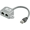 „MicroConnect“ Y- ADASTE RJ45- 2xRJ45 M / F 8P (MK420)