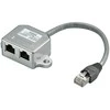 „MicroConnect“ Y ADAPTERIS RJ45-2xRJ45 M/F 8P (MPK419)