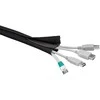 Organizacija MicroConnect Kabelio korpusas Juodas 1 gabalas (CABLESOCK)