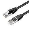 MicroConnect CAT6A S / FTP 10m Juodas LSZH