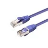 MicroConnect CAT6A S / FTP 2m Violetinė LSZH