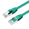 MicroConnect CAT6A S/FTP 7.5m Žalias LSZH