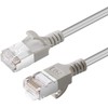 MicroConnect pilkas tinklo kabelis 0,15 m Cat6a U/FTP (STP)