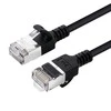 MicroConnect CAT6A U- FTP Slim, LSZH, 3m