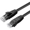 „MicroConnect Microconnect MC-UTP6A003S“ Juodas tinklo kabelis 0,3 m Cat6a U/UTP (UTP)