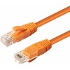 MicroConnect CAT6A UTP 30m Oranžinis LSZH