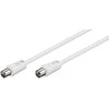 Goobay Kabelis MicroConnect Antena 5m balta (COAX050W)