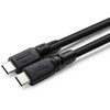 Kabelis USB MicroConnect USB-C - USB-C 3 m Juodas (ColorFlex USB-C cable 100W)