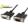 MicroConnect DB-9 - DB-9, 3m, Juoda (SCSEHN3B)