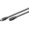 Maitinimo kabelis MicroConnect Microconnect MC-DC552510 Maitinimo kabelis juodas 10 m