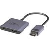 Adapteris AV MicroConnect DisplayPort į 2x HDMI (moteriška)