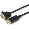 Kabelis MicroConnect DisplayPort - D- Sub (VGA) 3m Juodas (DP- VGA- MM- 300)