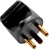 MicroConnect EDB kištukas, juodas