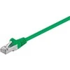 MicroConnect CAT5e pataisos laidas, 7 m, žalias (STP507G)