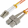 MicroConnect Microconnect FIB422001-2 kabelis InfiniBand / šviesolaidinis 1 m LC SC Oranžinė