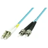 MicroConnect Šviesolaidinis pataisas LC/UPC - ST/UPC, OM3, LSZH, oranžinis, 10 m (FIB412010)