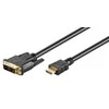 HDMI į DVI-D laidas, jungtys iš arti
