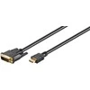 Kabelis MicroConnect HDMI - DVI-D 1.8m juoda (HDM192411.8)