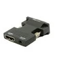 AV adapteris MicroConnect HDMI - D-Sub (VGA) + Jack 3,5 mm juodas (HDMIVGAAUDIOB)