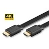 Kabelis MicroConnect HDMI – HDMI 1.5m juoda (HDM19191.5V1.4FLAT)
