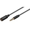 Kabelis MicroConnect Jack 3.5mm - Jack 3.5mm 1.5m juoda (IPOD001B)