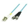„MicroConnect Duplex LC“ / ST 50 / 125 μm OM3 2m (FIB412002)