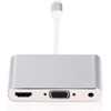 HUB USB MicroConnect Microconnect LIGHT-HUB4 huby i koncentratory Lightning 480 Mbit/s Sidabrinė
