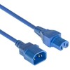 „MicroConnect“ maitinimo kabelis „Microconnect PE1415B18“ maitinimo kabelis „Mėlyna“ 1,8 m C14 skydelis C15 skydelis