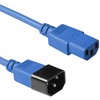 Maitinimo kabelis MicroConnect Microconnect PE1413B18 maitinimo kabelis mėlynas 1,8 m C13 panelinis