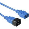 Maitinimo kabelis MicroConnect „Microconnect“ PE2019B09 maitinimo kabelis Mėlynas 0,9 m C20 skydelis C19 skydelis
