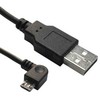 Kabelis USB MicroConnect USB-A - microUSB 1.8 m Juodas (USBABMICRO18ANG)