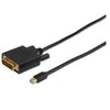 MicroConnect DisplayPort Mini – DVI-D laidas, 1 m juodas (MDPDVI1B)