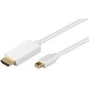 MicroConnect - Mini Displayport-HDMI, M/M, 5m, Baltas