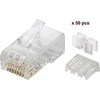 „MicroConnect“ modulinis kištukas RJ45 MP8P8C kištukas, 50 vnt. (KON503-50)