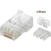 „MicroConnect“ modulinis kištukas RJ45 MP8P8C kištukas, 50 vnt. (KON503-50)