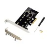 Kontrolierius MicroConnect PCie x4 M.2 B &amp; M Raktas NVME
