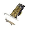 Valdiklis MicroConnect PCie x4 M.2 Key NMVE SSD Adapt