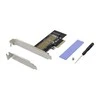 Kontroleris MicroConnect PCie x4 M.2 NVME SMD adapteris