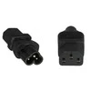 Premiumcord „Microconnect PE613AD C6 C13 Juodas“ maitinimo kištuko adapteris