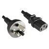 Maitinimo kabelis MicroConnect Kinija - C13, 1,8m, Juoda (PE150418)