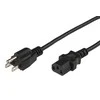 Maitinimo kabelis MicroConnect Microconnect PE110440SJT-IT Maitinimo kabelis juodas 4m NEMA 5-15P C13 skydas