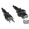MicroConnect Maitinimo laidas „Swiss“ – C15 1,8 m. Šveicariškas J tipo – C15