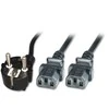 MicroConnect Y-Cord maitinimo laidas, 2 x C13, 3m (PE011330)