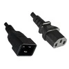 Maitinimo kabelis MicroConnect Maitinimo plėtiklis 1m (PE030610)